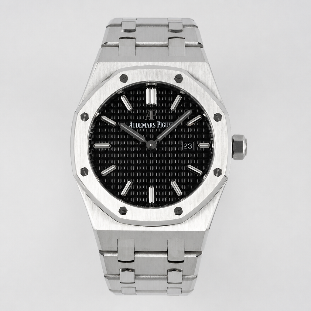 AP Royal Oak 33mm 67651 Black Dial SS Bracelet ZF Swiss Quartz
