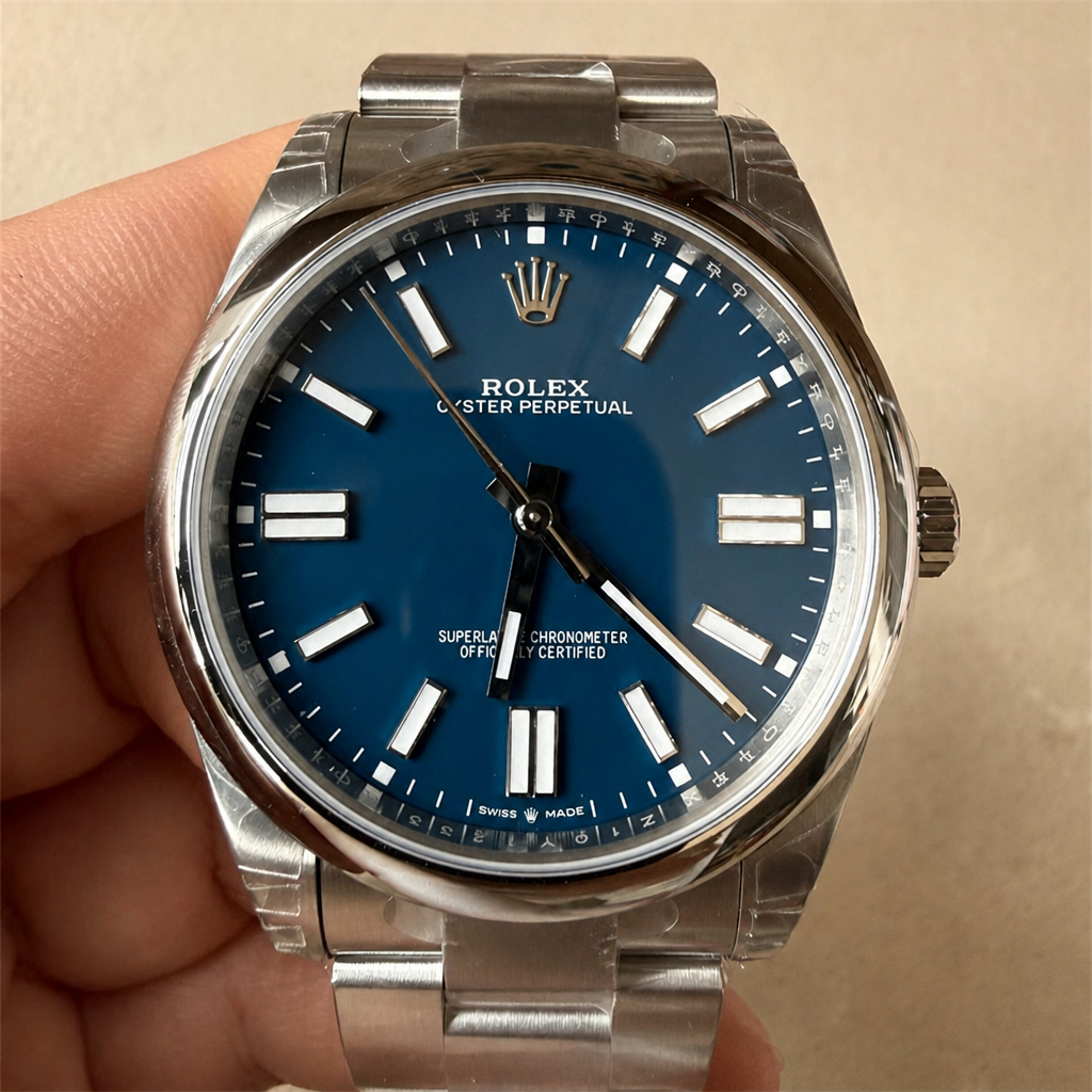 Oyster Perpetual 124300 41mm SS/SS Blue Dial VSF VS3230