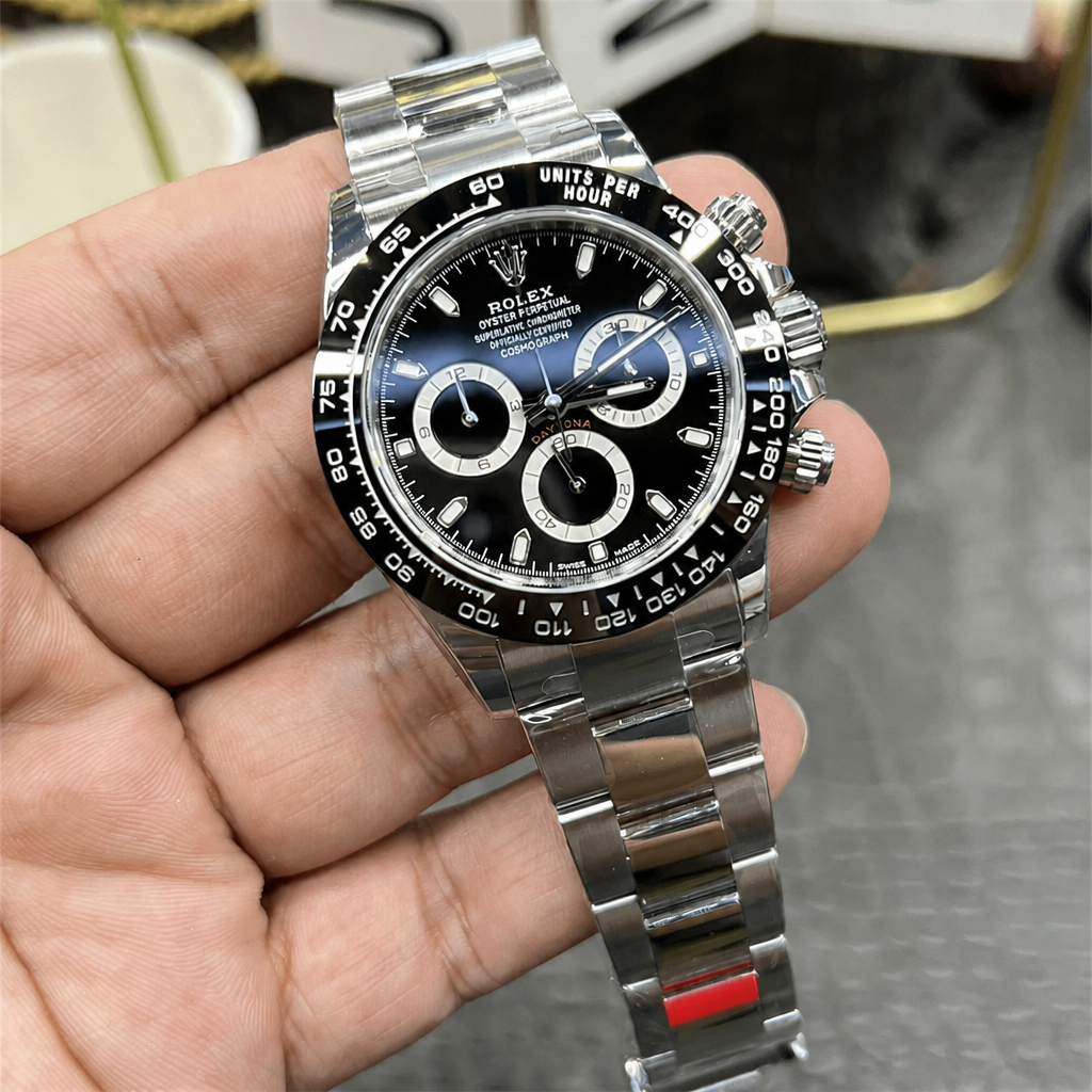 Daytona 116500 40mm SS/SS Black Dial VSF DD4130