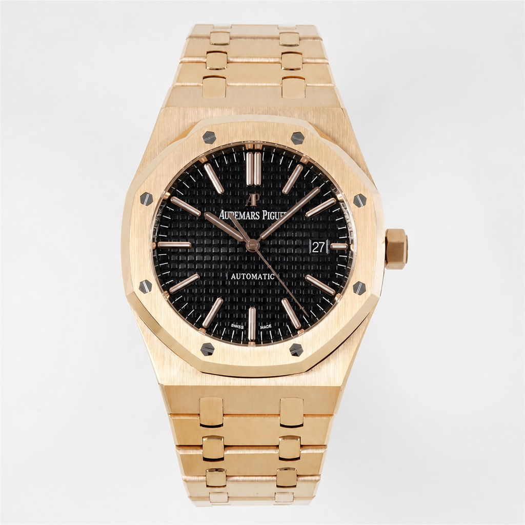 AP Royal Oak 41mm 15400 RG Black Dial RG Bracelet APSF A3120