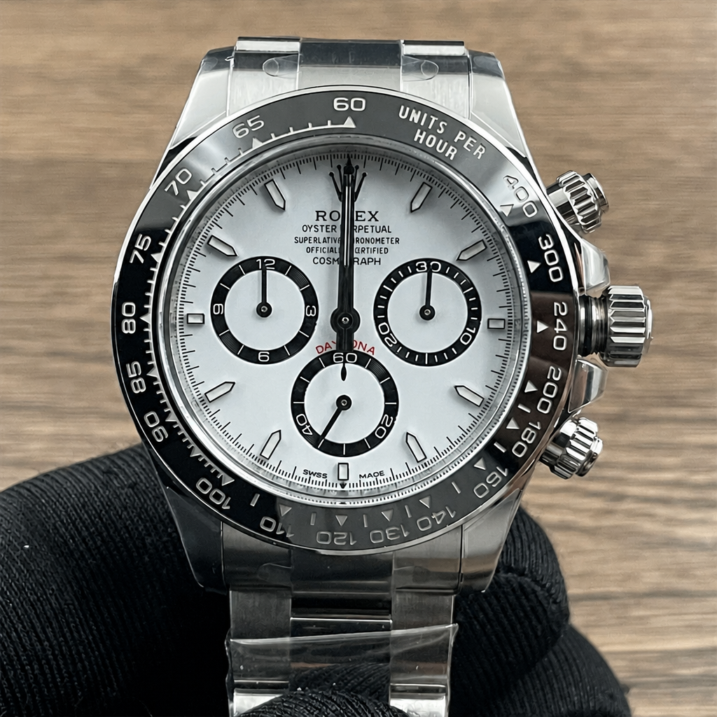 Daytona 126500LN 40mm SS/SS White Dial C Plus DD4131 Panda